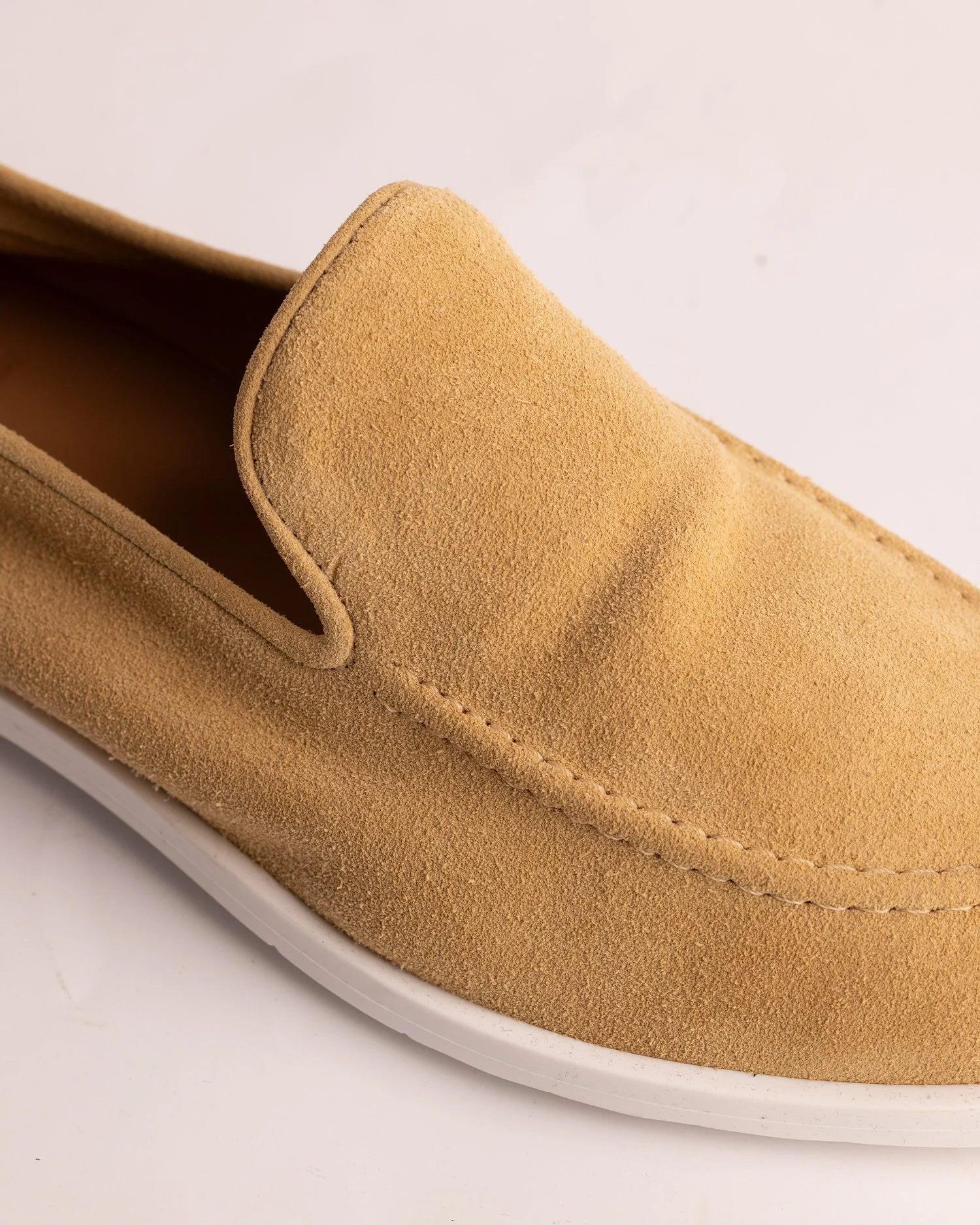 Cornwall in Hazelnut Suede — George Cleverley